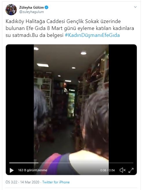 Esnaf protesto hakkını kullandı